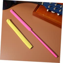 Fluit Reiniger - Schoonmaakstok - Instrument Onderhoud - Glad Gepolijst Oppervlak - 35.5 cm - Geel — thumbnail 2