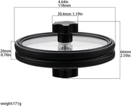 Vinyl Platen Reiniger - LP Reinigingsset - Platen Onderhouden - Waterdichte Labelbescherming - 7 10 12 inch - Zwart — thumbnail 5