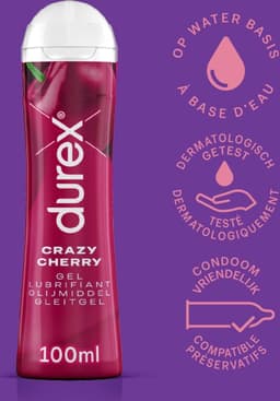 Durex - 4 Glijmiddelen - Aloe Vera- Natural extra sensitive - Perfect Gliss - Crazy Cherry - 500ml — thumbnail 3