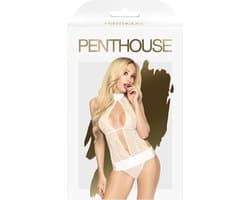 Penthouse Lingerie Perfect Lover - Erotische Body - Maat L/XL - Wit