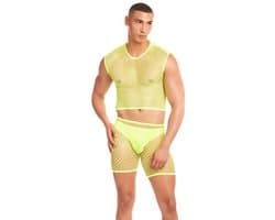 Ondergoed Set Rainbow Party Geel L/XL
