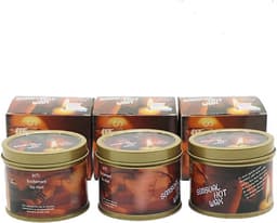 Hot Wax Massagekaarsen - Set van 3 Stuks in Blik - Rood, Wit, Blauw - Erotische Massage — thumbnail 2