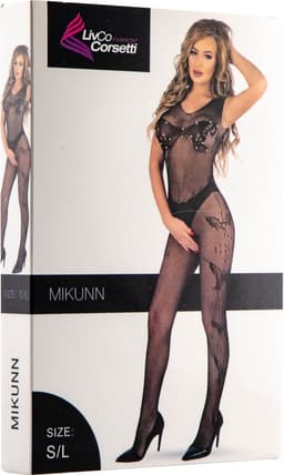 LivCo - Mikunn - Catsuit - One Size - Zwart — thumbnail 2