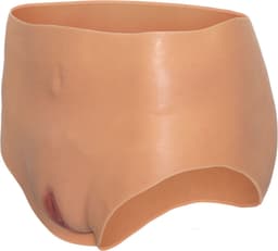 Hidden Desire - Alter Ego Open Vagina Brief High Waist Flesh — thumbnail 3