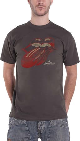 Band T-Shirt 'Tong' Logo Vintage Stijl voor Heren en Dames - Officiële Merchandising — thumbnail 1