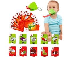 Tongspel - Interactief spel - Feestjes en kantoor - Snelheid en behendigheid - 21 cm breed - Twee maskers
