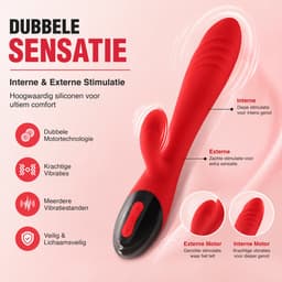 Sther G-Spot Vibrator – Tarzan Vibrators voor Vrouwen – Luxe Clitoris Stimulator – Sex Toys voor Vrouwen – 20.5 cm – Fluisterstil & Oplaadbaar – Paars — thumbnail 4