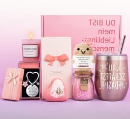 Cadeauset Vrouwen - Verjaardagscadeau - Vieren van gelegenheden - Alles-in-één geschenkpakket - 360 Milliliter - Roze — thumbnail 1