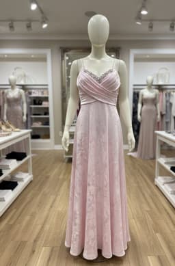 Lange Satijnen Avondjurk Dames – Elegante Gala Jurk met Kant & Verstelbare Bandjes – Luxe Feestjurk - Baby Green — thumbnail 2