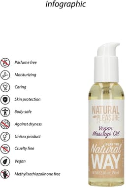 Vegan Massage Oil - 150 ml — thumbnail 5