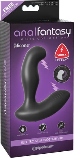 Anal Fantasy - Electro Stim Prostaat Vibrator - Altijd Garantie — thumbnail 3