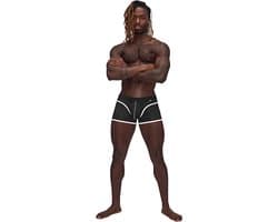 Male Power Mini Short - L black XL