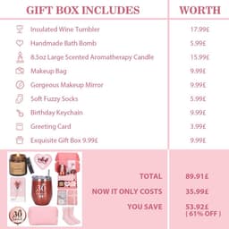 30e verjaardagscadeaus voor vrouwen - gepersonaliseerde verjaardagmanden en grappige geschenkideeën — thumbnail 4