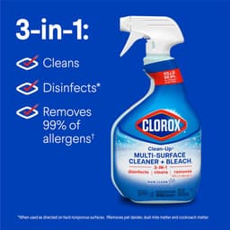 SnelShoppen - All Purpose Cleaner Spray met Bleach, Verfrissende Geur, 32 Fl Oz, Multifunctionele Schoonmaak spray voor Keuken, Badkamer, Huis en Tuin — thumbnail 2
