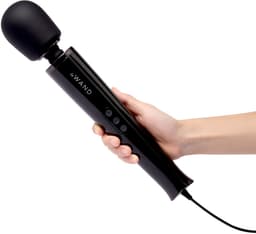 Le Wand Powerful Plug-In Vibrerende Massage Vibrator Zwart — thumbnail 4