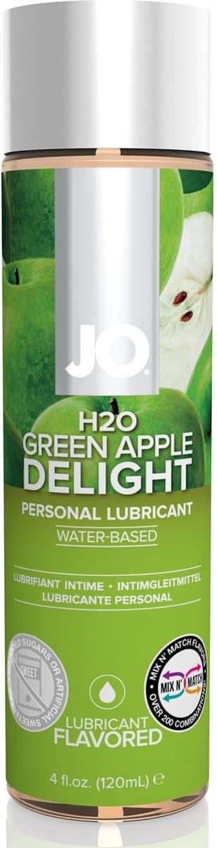System JO - H2O Glijmiddel Appel - 120 ml — afbeelding 1
