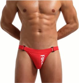 Heren Jockstrap String Tanga – Sexy Ondergoed & Sport Slip met Lage Taille — thumbnail 3