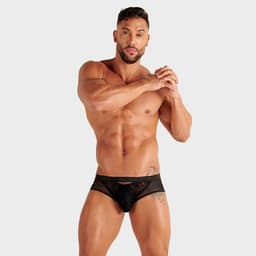 WOH microfiber herenslip personal allure zwart — thumbnail 2