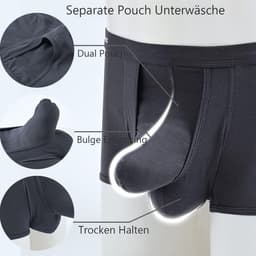 Herenboxershorts met Aparte Zakken en Olifantpatroon - Comfortabele Modal Boxershorts voor Dagelijks Dragen — thumbnail 3