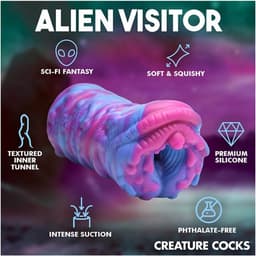 Creature Cocks - Masturbator - Cyclone Squishy Alien Vagina Stroker - Fantasie Masturbator — thumbnail 4