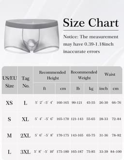 Boxershorts Heren - IJzige Zijde Ondergoed - Dagelijks Comfort - Naadloos Transparant - XS tot L — thumbnail 3