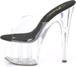 Pleaser - ADORE-701 Muiltjes - Paaldans schoenen - 40 shoes - Transparant — thumbnail 3