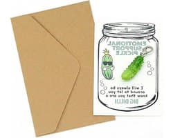 Grappige cadeauset - Komkommer hanger - Cadeau geven - Emotionele steun - 10 cm - Meerkleurig
