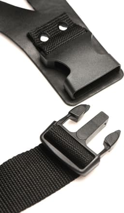 XR Brands - Thunder Strap Wand Dij Harnas - Zwart — thumbnail 2