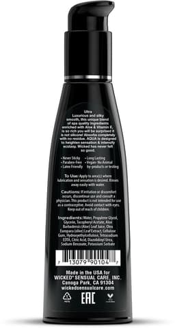 Wicked Aqua - 120 ml - Glijmiddel — thumbnail 2