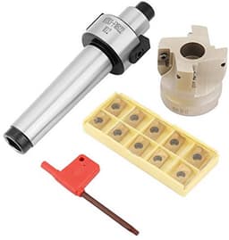 Frezen, 400R-50-22 Frees Cutter, Houder Uitbreiding, 10 Stukken APMT1604 CNC Tungsten Carbide Inserts, voor Plaat, Hoek Ronderen Frezen — thumbnail 1