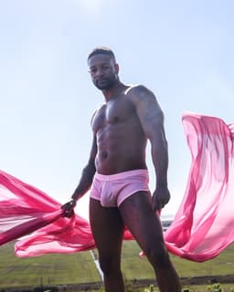 SUKREW Net Shorts Summer Pink - MAAT L — thumbnail 5