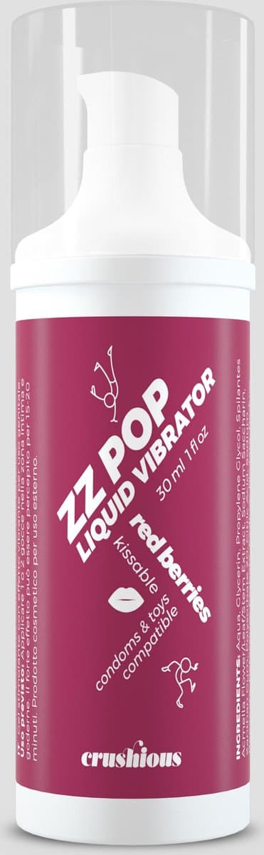 Liquid Vibrator met Rode Bessen Smaak — afbeelding 1