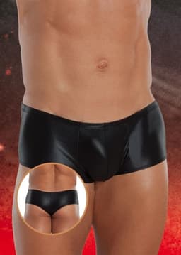SoftLine Collection - Spannende zijden herenslip Zwart XL — thumbnail 2