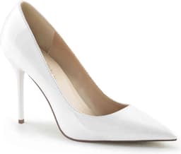 Pleaser - CLASSIQUE-20 Pumps - US 16 - 47 Shoes - Wit — thumbnail 1