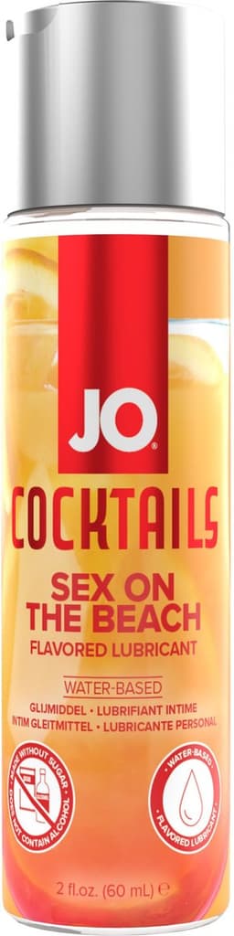 System JO - H2O Glijmiddel Cocktails Sex on the Beach - 60 ml — thumbnail 1