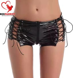 Latex kleding set - Top en Broekje - Lingerie - Festival - Erotisch - Feest — thumbnail 4