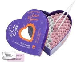 Tease & Please Hart Vol Lust & Liefde - Paars - Erotisch Bordspel