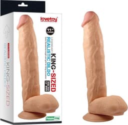 Lovetoy Realistische XXL Dildo 28 cm — thumbnail 3