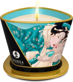 Shunga - Massagekaars Eiland Bloesem 170 ml — thumbnail 1