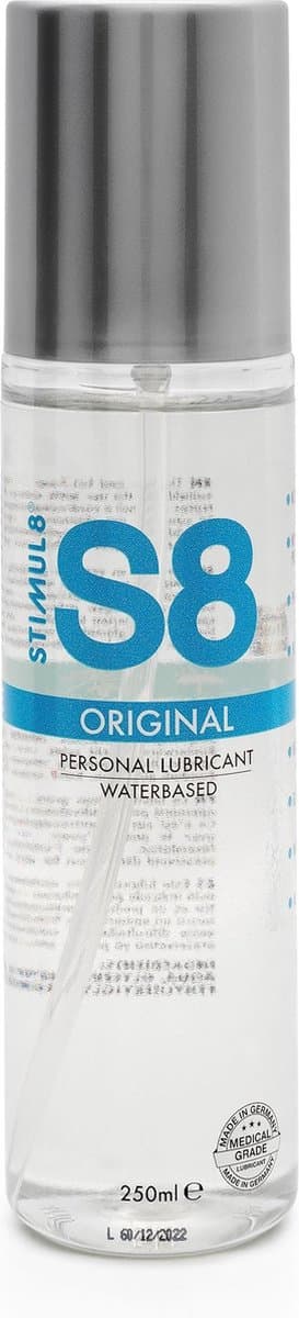 STIMUL8 - S8 WATER BASED LUBRICANT 250 ML — afbeelding 1