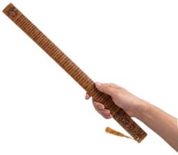 Houten Straf Liniaal 50 cm – BDSM Liniaal – Wooden Discipline Ruler – Spanking Paddle voor Fetish & Rollenspel — thumbnail 1