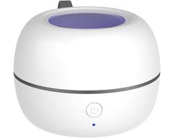 Reinigingsdoos Fopspeen - Beschermhoes UV - Hygiënisch Reinigen - Waterdichte UV-technologie - 10 cm - Wit