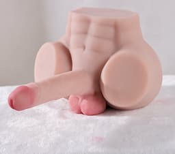 OLOEY Masturbator met Buigzame Dildo - Masturbator met Kont – Sex Toys Mannen en Koppels – Nep Kut — thumbnail 4