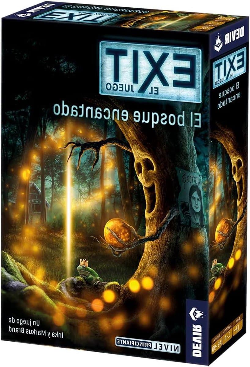 Exit Het Betoverde Bos - Escape Room Spel - Puzzels Oplossen - Fantasie Thema - 4 Spelers - Meerkleurig — afbeelding 1