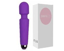 SINYX - Vibrator - Clitoris Stimulator - Vibrators voor Vrouwen - 28 Standen - Massager - Sex Toys voor Vrouwen - Wandvibrator - Magic Wand - Paars