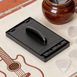 Gitaar Snaar Reiniger - Instrument Onderhoud - Dagelijkse Verzorging - Verwijdert Vuil - 11 x 6.5 x 2.5 cm - Zwart — thumbnail 2