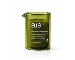 Aia* Natuurlijke Massagekaars - Mystery Cedar - Sheaboter - Glazen verpakking met schenktuit - 165ml