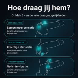 Dailyplay Vibrerende Cockring met App – Siliconen Penisring Vibrerend – Seks Toys voor Koppels en Mannen – Clitoris Stimulator –Ballstretcher Verstelbaar - Seksspeeltjes – Sex Toys – Vibrator Electrisch — thumbnail 2