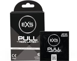 EXS Pull On Unique - 6 latexvrije condooms met pull-on strip — thumbnail 1