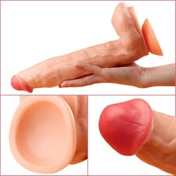 Realistische XXL King Size Dildo 27,5 cm lang — thumbnail 2